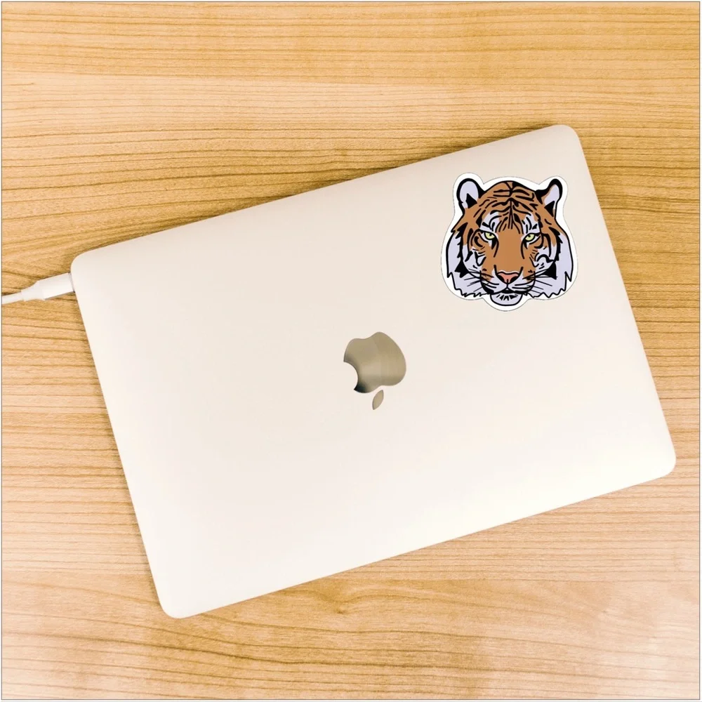 Tiger Vinyl Sticker Digital Drawing - Picture 3 of 3